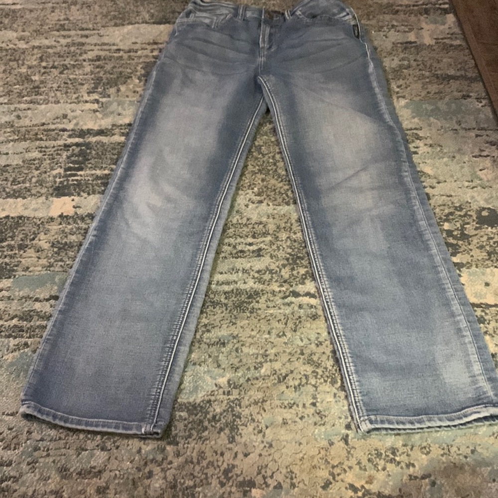 Silver jeans